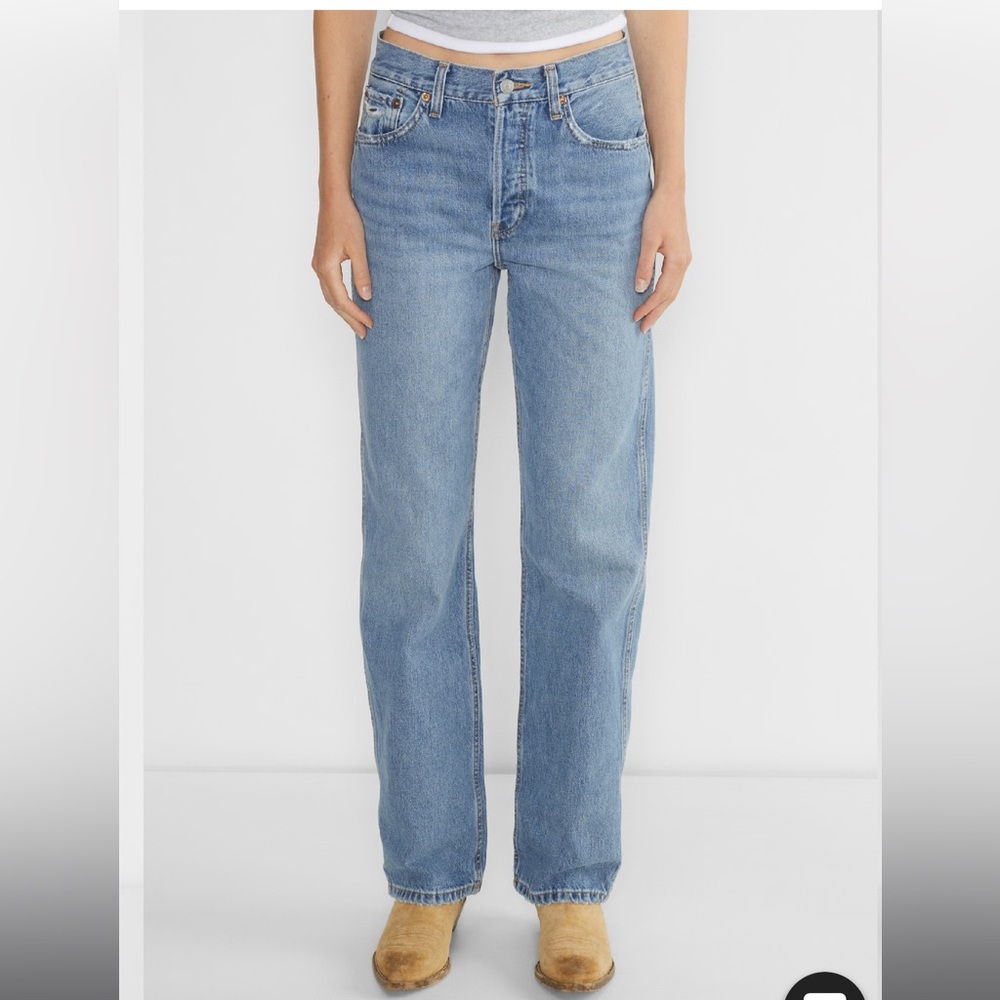 Re/Done High Rise 90’s loose jeans